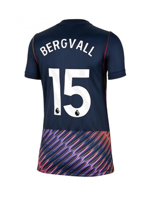 Tottenham Hotspur Lucas Bergvall #15 Auswärtstrikot für Frauen 2026-27 Kurzarm Tottenham Hotspur Lucas Bergvall #15 Auswärtstrikot für Frauen 2026-27 Kurzarm